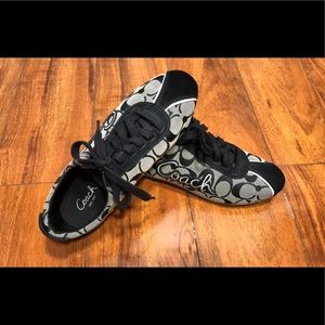 Coach shoes (navy blue) size 6M